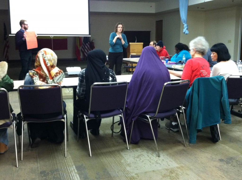 February 2015 Community Cafe was held at the Ethiopian Community Mutual Association in Rainier Beach and featured materials in Amharic with a sample lesson from the IB Biology curriculum.