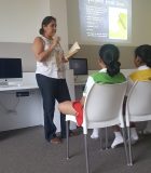 Inquiring through literature collaborative session led by the librarian