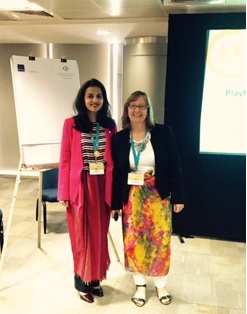 Product Manager Rupal Arora (left) and Head of PYP Professional Development Sue Richards (right)