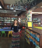 IB alumna Nina Roman now works as a librarian at the Altair School in Lima, Peru.