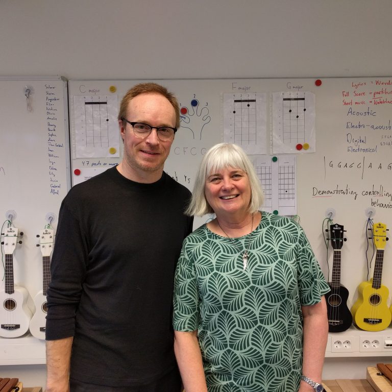 Geir Frode Stavsøien and Annie Termaat