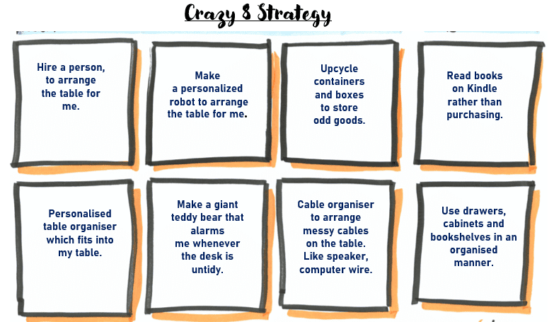 4- Crazy 8routine